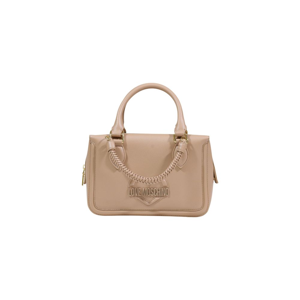 Medium Faux Leather Shoulder Bag