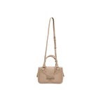 Medium Faux Leather Shoulder Bag