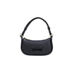 Small Polyurethane Handbag With Heart Logo