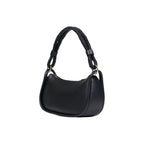 Small Polyurethane Handbag With Heart Logo