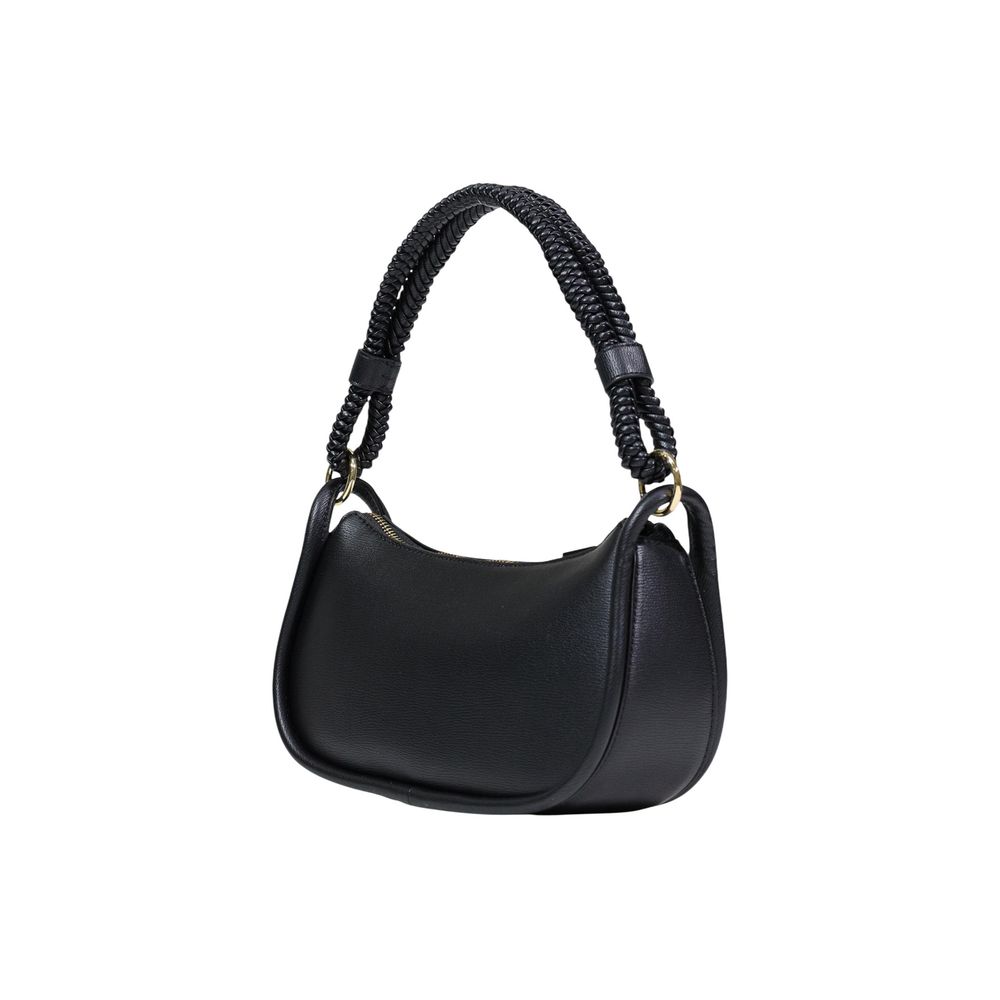 Small Polyurethane Handbag With Heart Logo