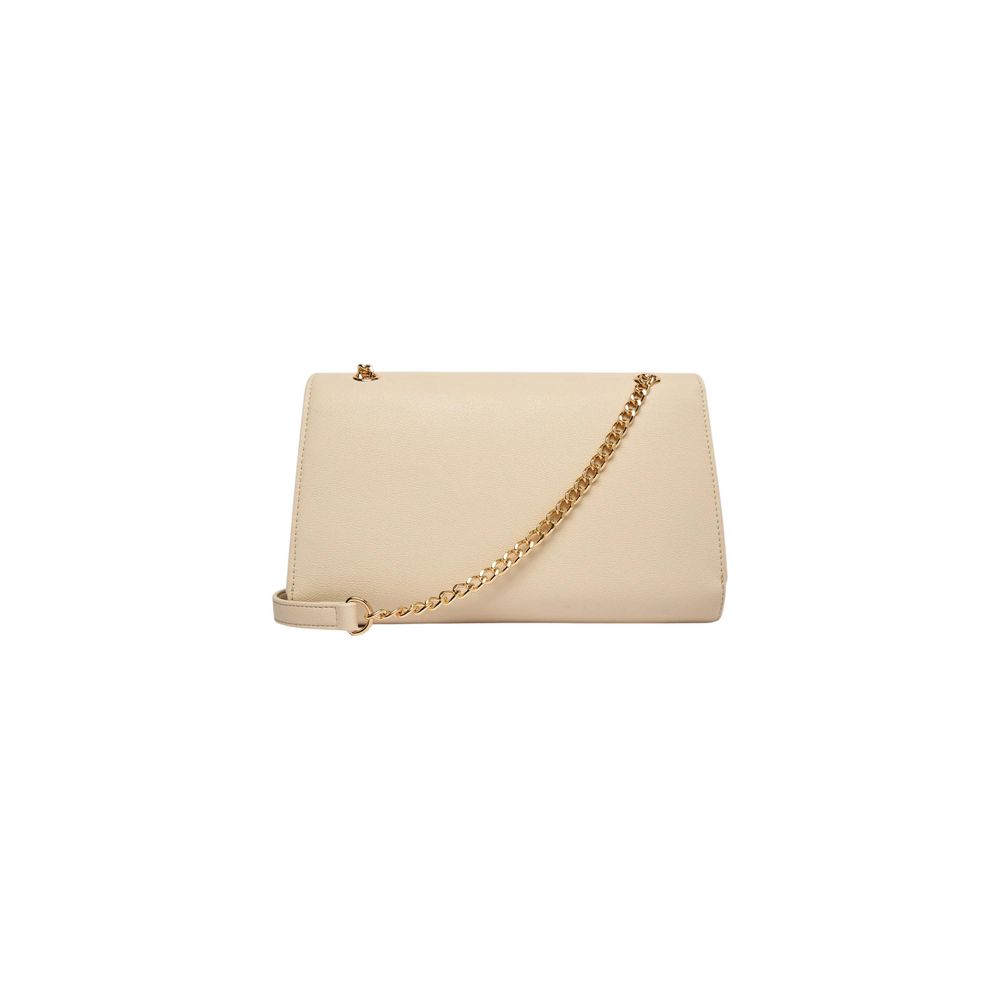 Medium Faux Leather Handbag with Gold Heart Detail