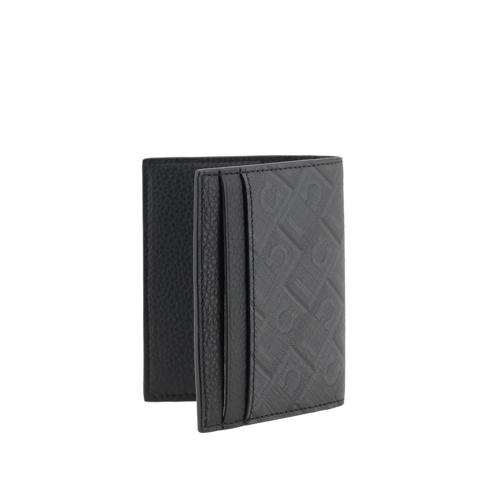 Grained Leather Bifold Wallet