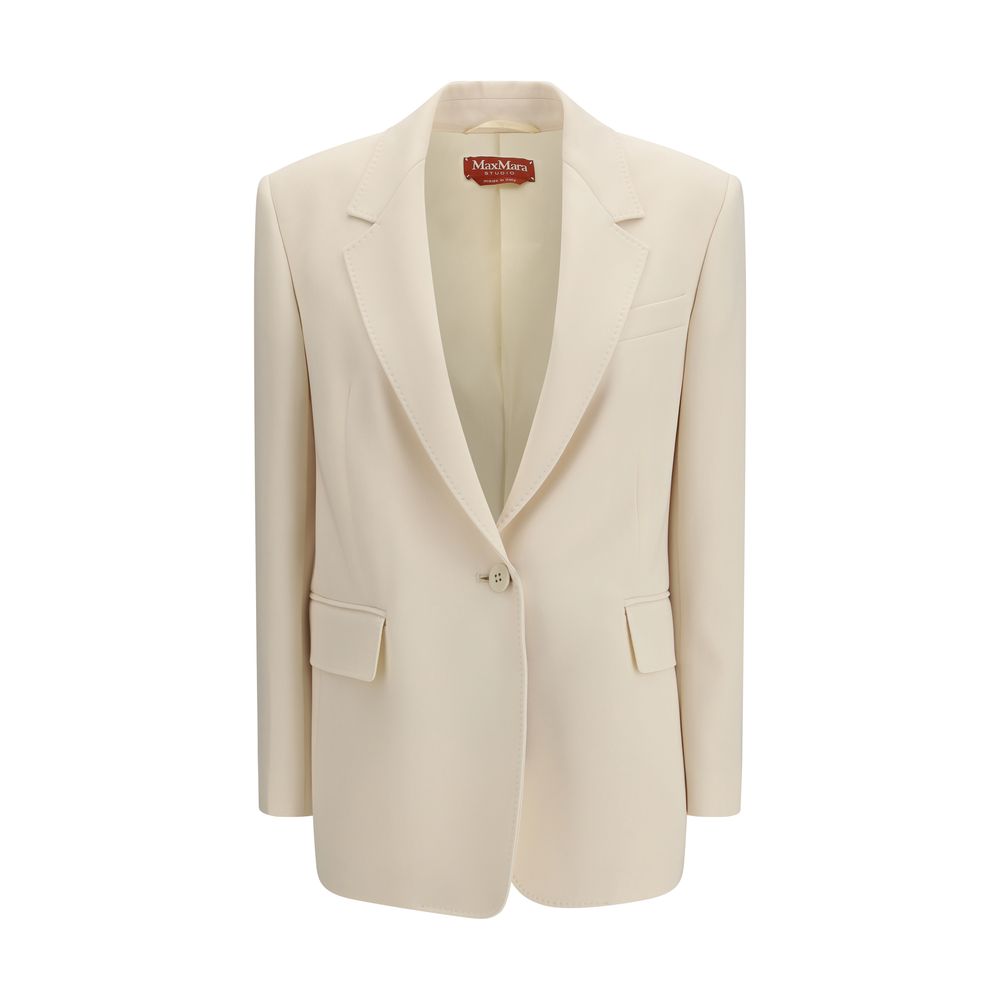 Beige Triacetate Bosco Blazer