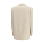 Beige Triacetate Bosco Blazer