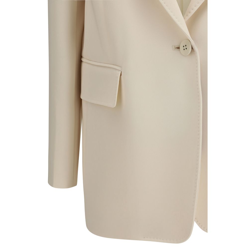 Beige Triacetate Bosco Blazer