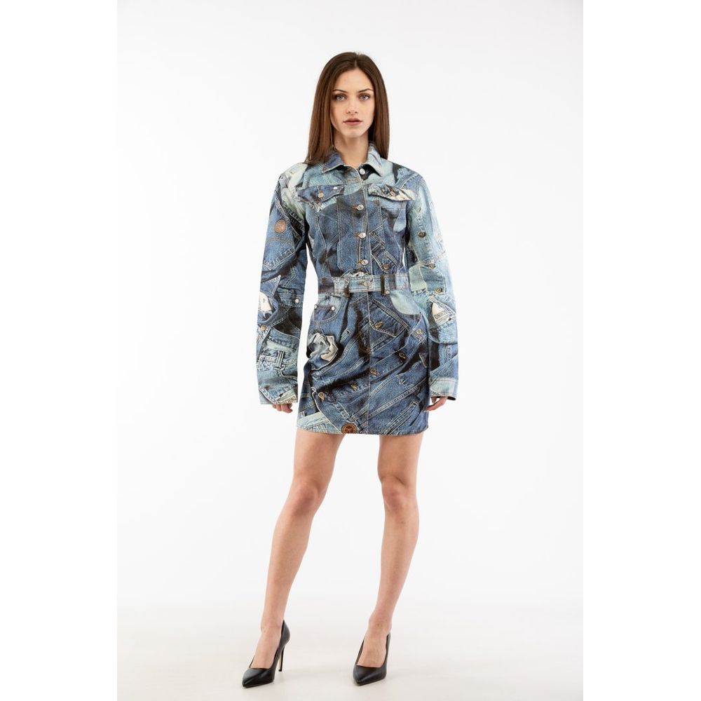 Vibrant Multicolor Cotton Dress