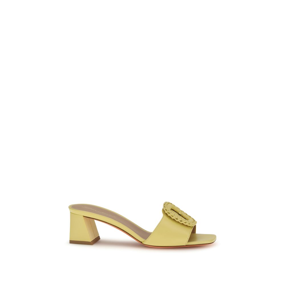 Leather Sandals Mules