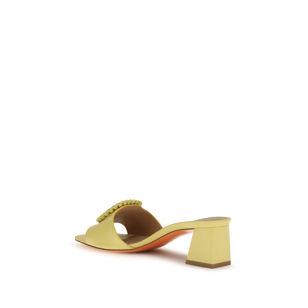 Leather Sandals Mules