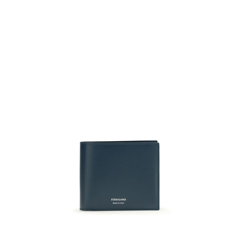 Blue Calfskin Wallet