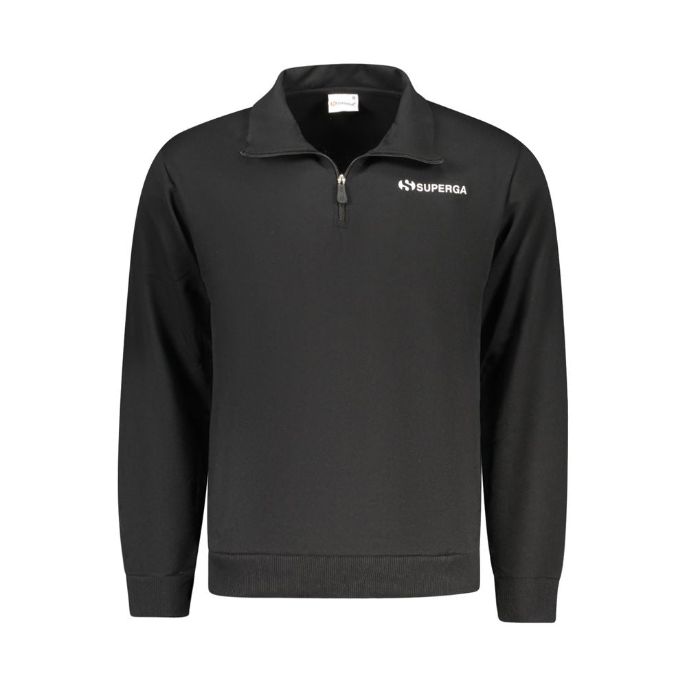 Cotton-Blend Half-Zip Sweatshirt