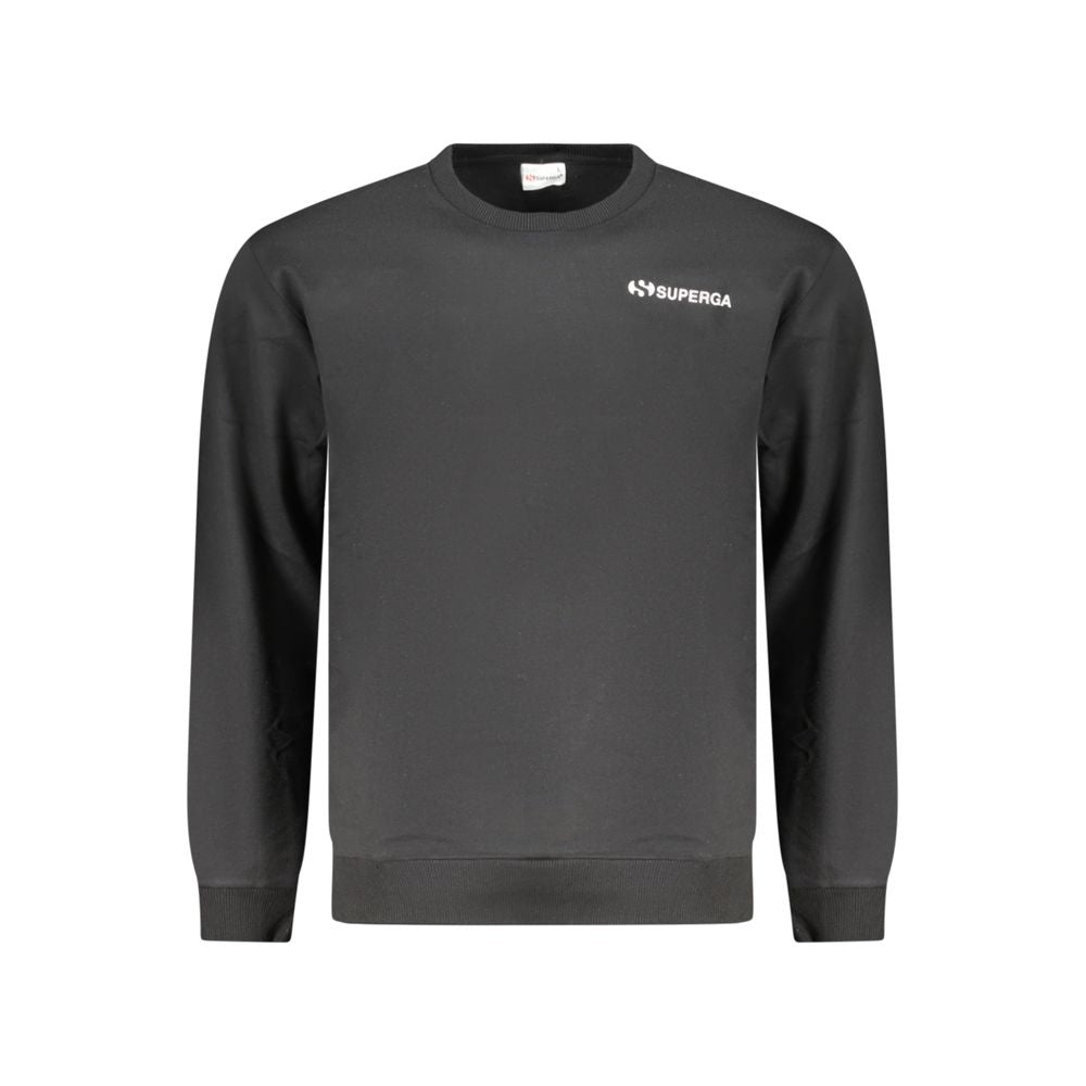 Nero Cotton-Blend Logo Sweatshirt