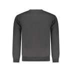 Nero Cotton-Blend Logo Sweatshirt
