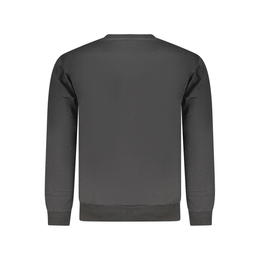 Nero Cotton-Blend Logo Sweatshirt