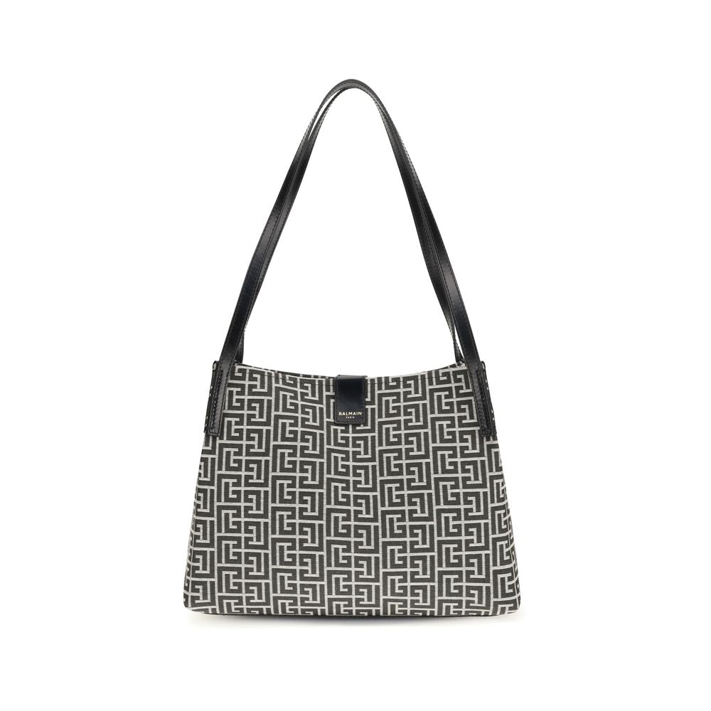 Jacquard Leather Tote