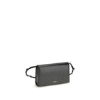 Calf Leather Tangle Shoulder Wallet