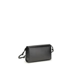Calf Leather Tangle Shoulder Wallet