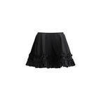 Duchesse Nylon Mini Frill Skirt