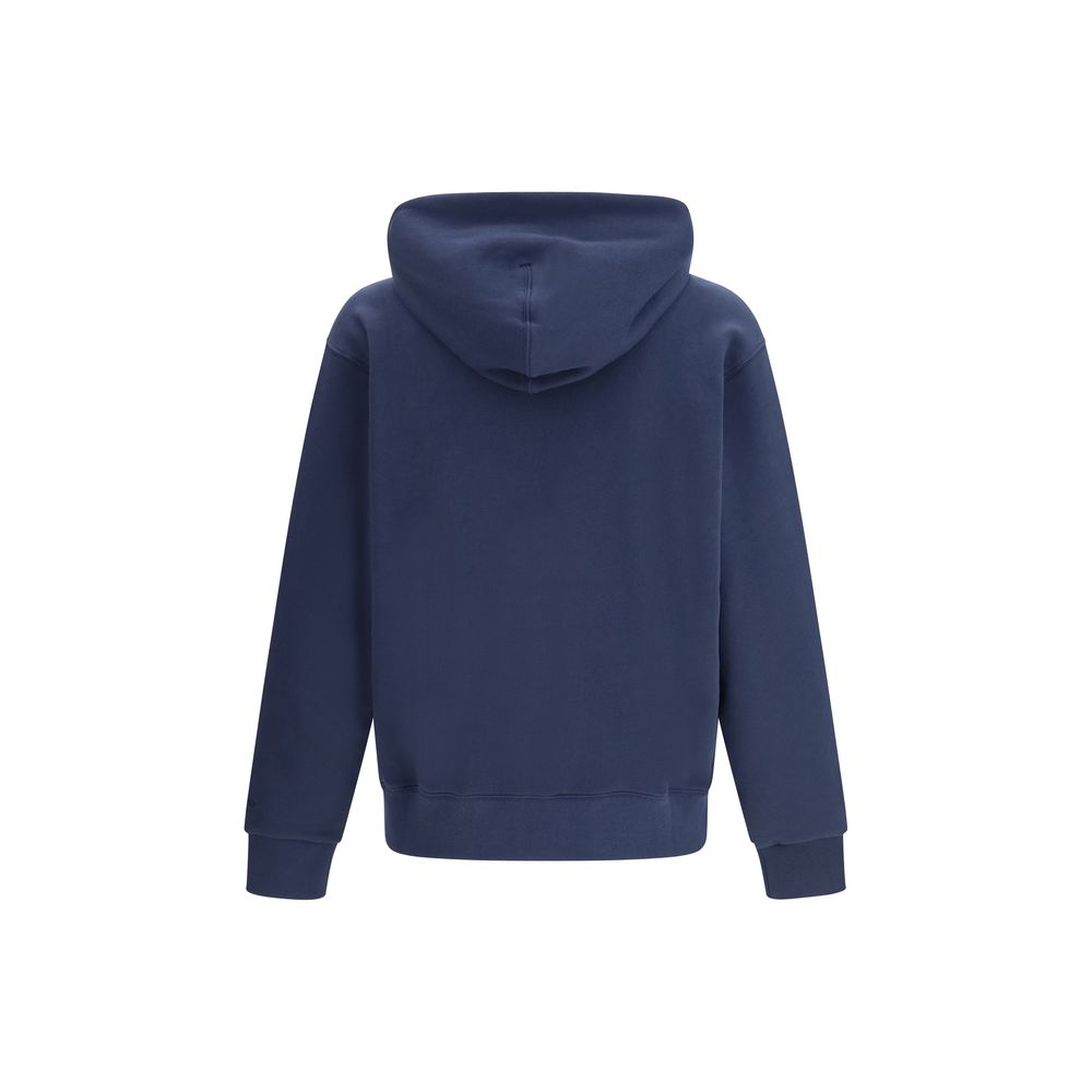 Boke Flower Embroidered Zip Hoodie