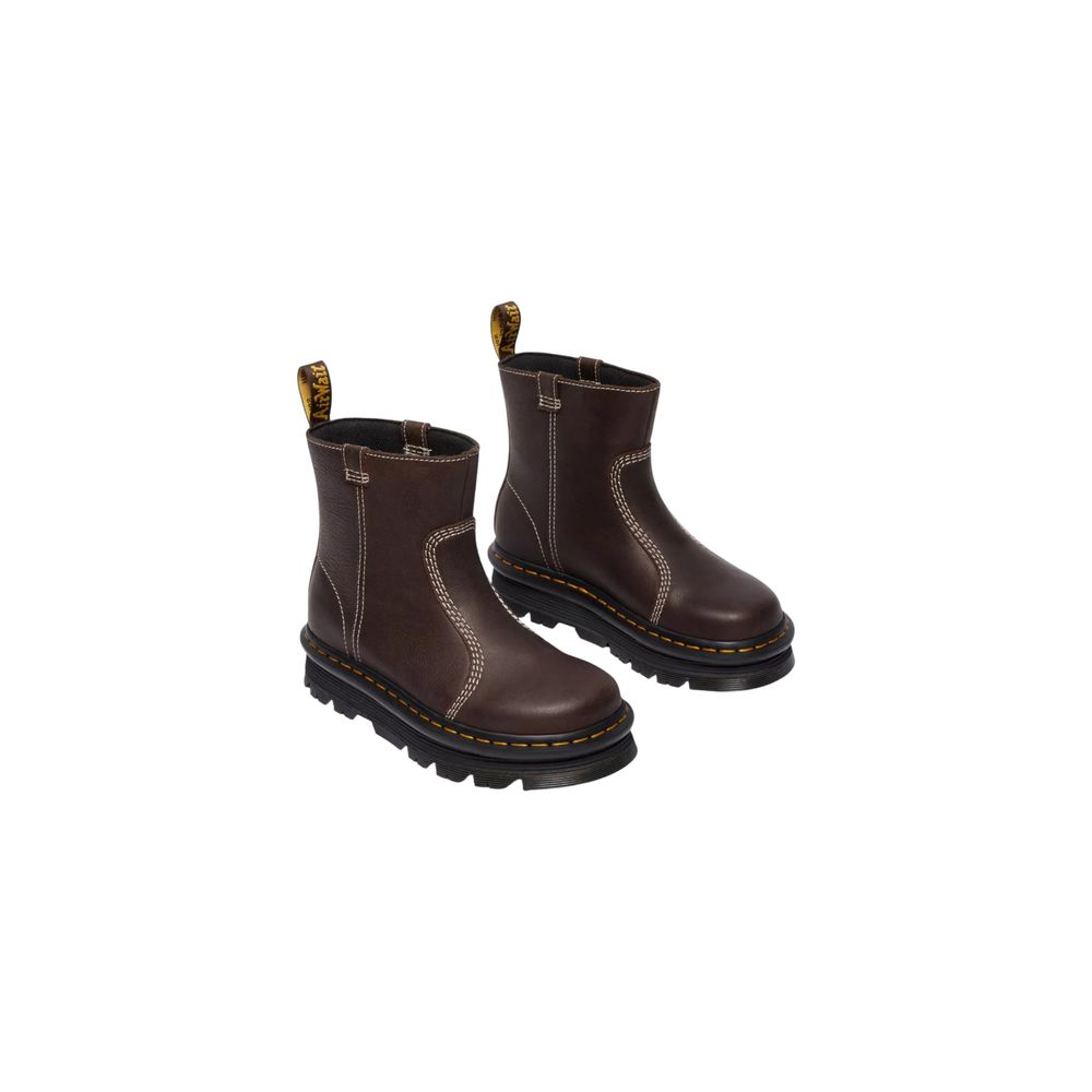 Premium Leather Zebzag Rigger Wyoming Boots