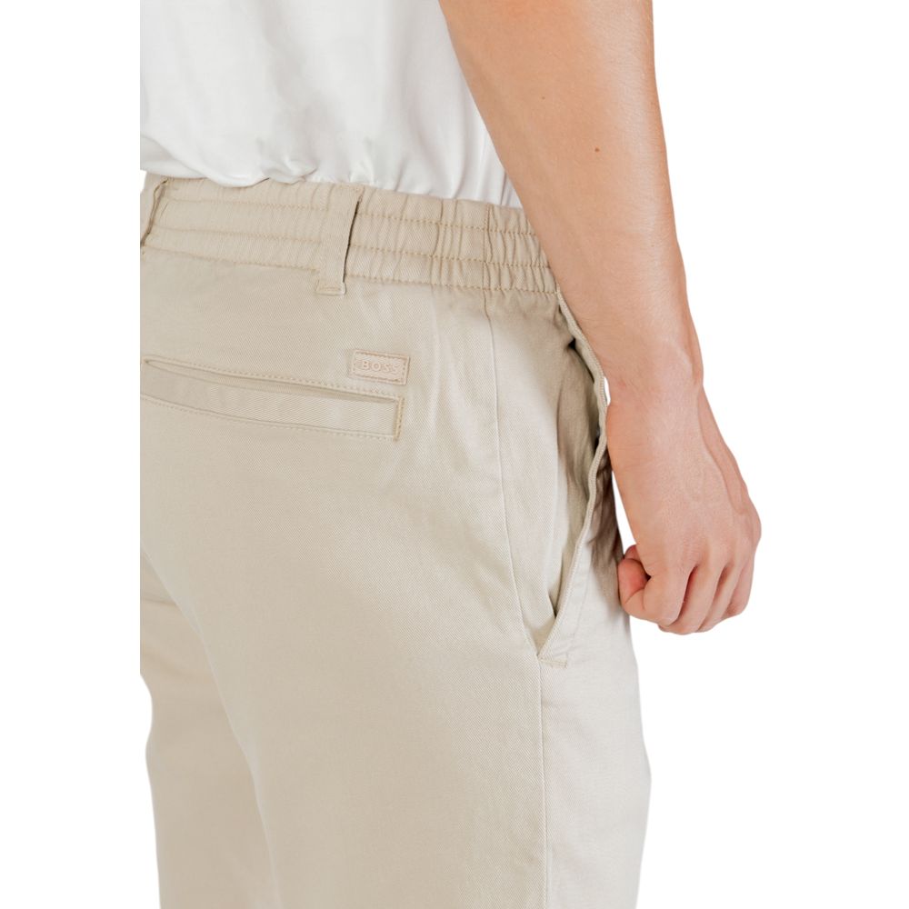 Regular Fit Polyester Trousers