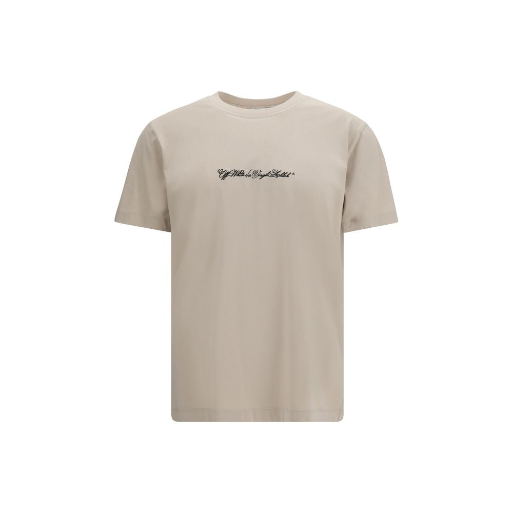 Script Arrow Cotton T-Shirt