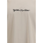 Script Arrow Cotton T-Shirt