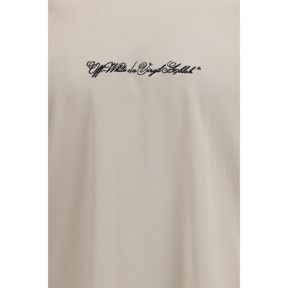Script Arrow Cotton T-Shirt