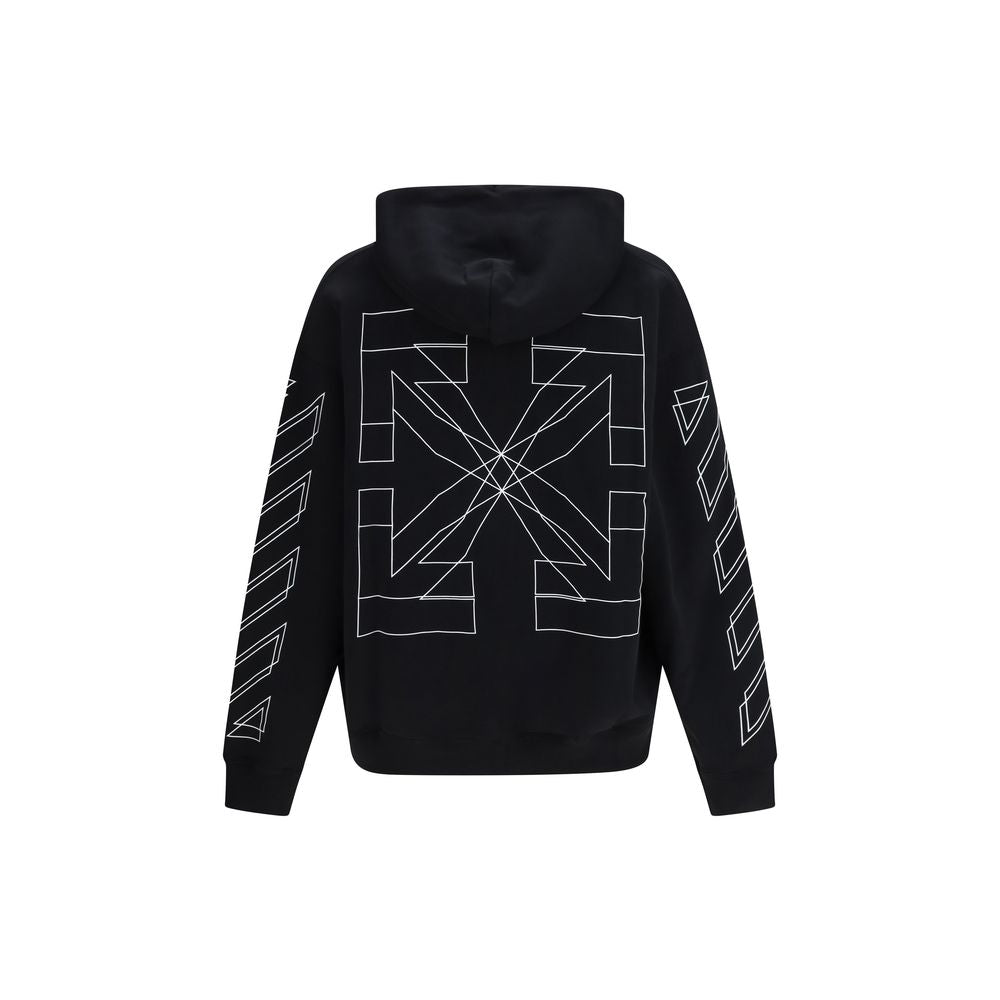 Big Double Arrow Skate Cotton Hoodie