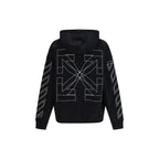 Big Double Arrow Skate Cotton Hoodie