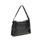 Large Voyou Shoulder Bag in Shiny Calfskin