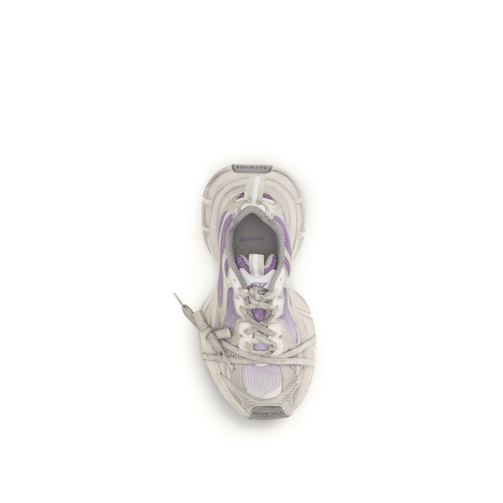 Multicolor Polyethylene Gradient Sneakers