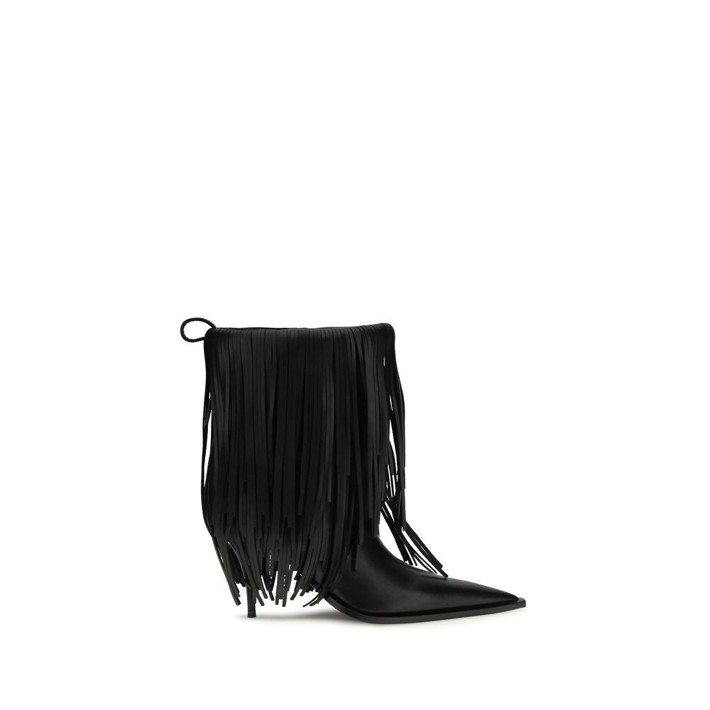 Avenue Fringe Ankle Boots