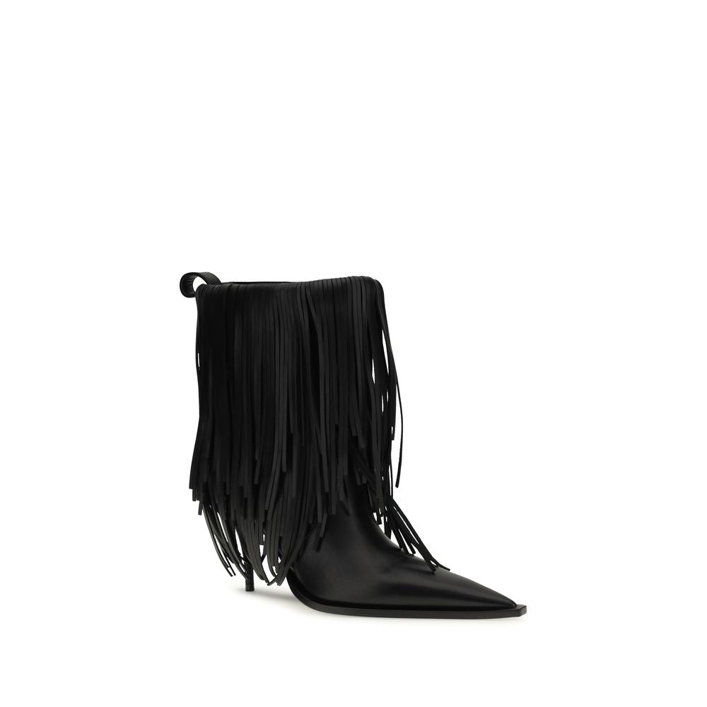 Avenue Fringe Ankle Boots