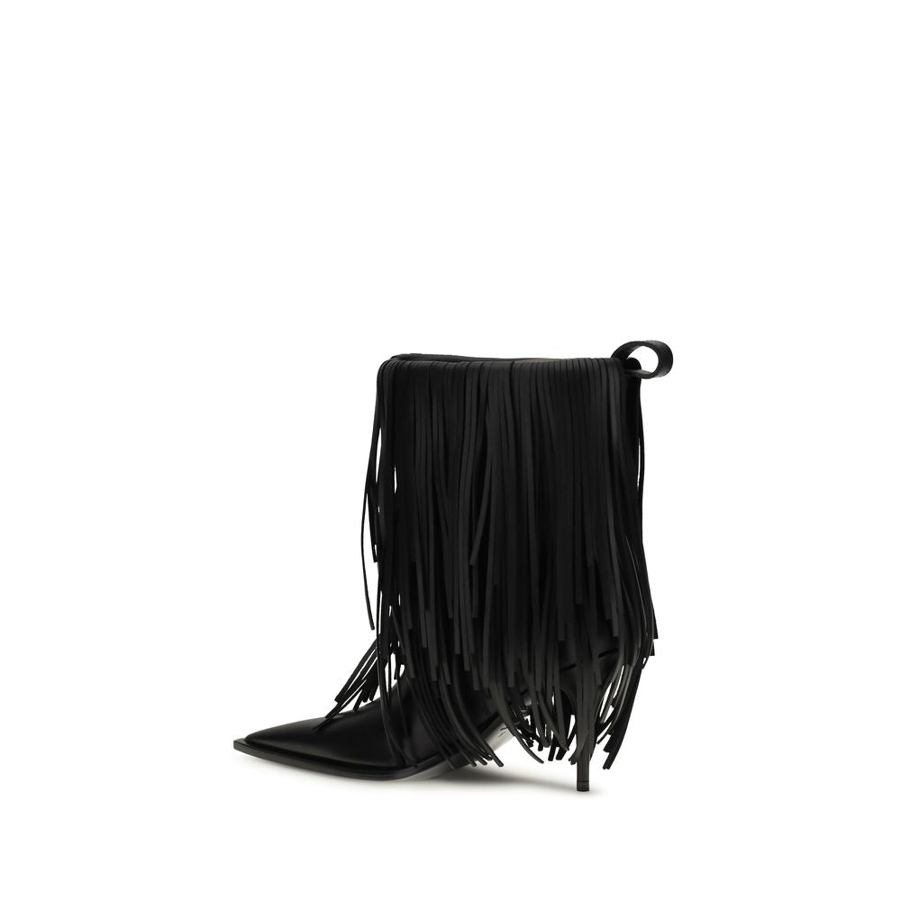 Avenue Fringe Ankle Boots