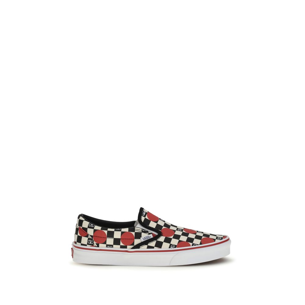 Cotton Orchid Slip-On Sneakers