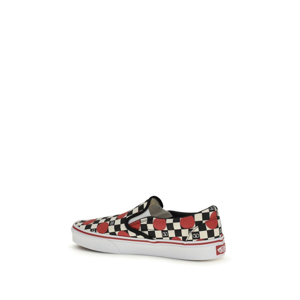 Cotton Orchid Slip-On Sneakers