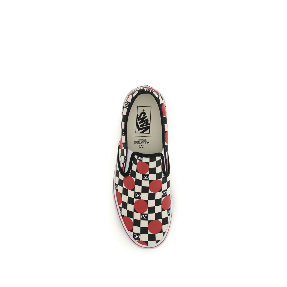 Cotton Orchid Slip-On Sneakers