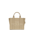 Grained Leather Tote Handbag