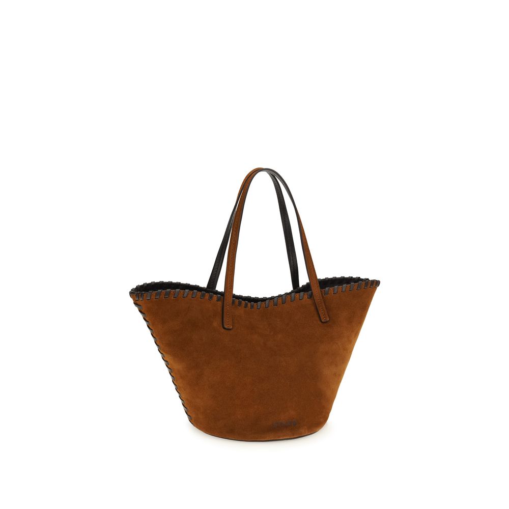 Mini Suede Caro Bucket Bag