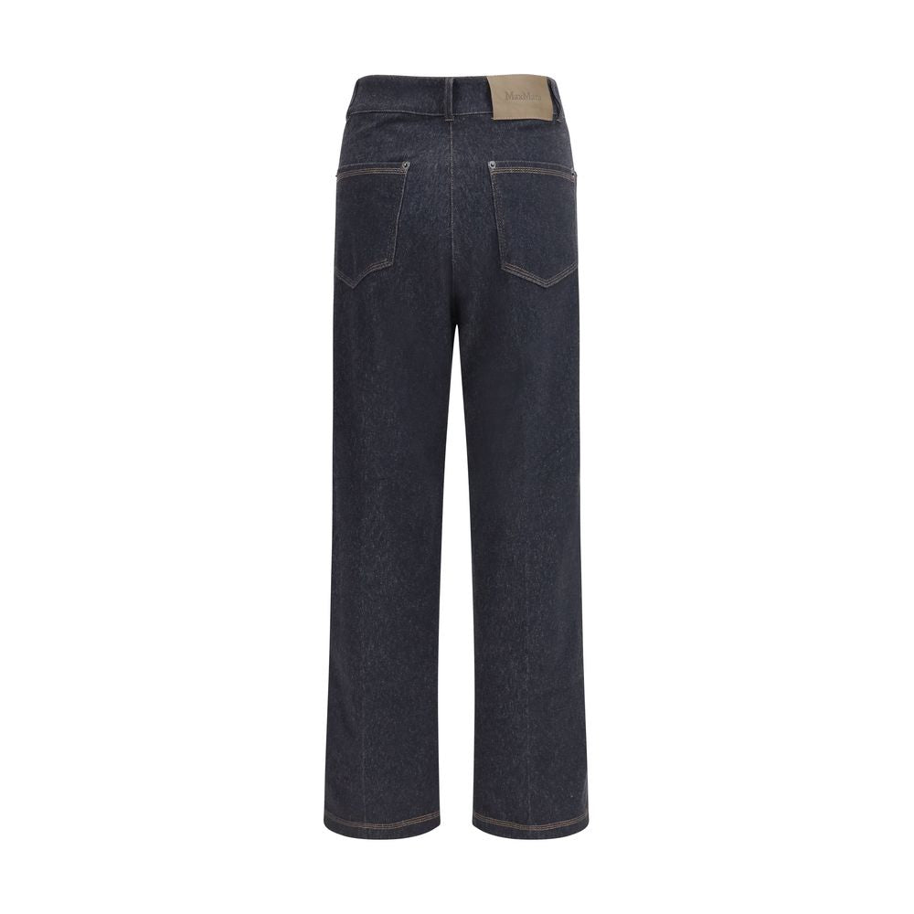Ribes Cotton Blend Cropped Jeans