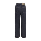 Ribes Cotton Blend Cropped Jeans