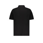 Black Cotton Polo Shirt