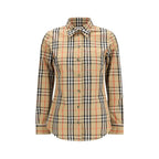 Stretch Cotton Check Shirt