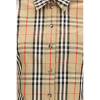 Stretch Cotton Check Shirt