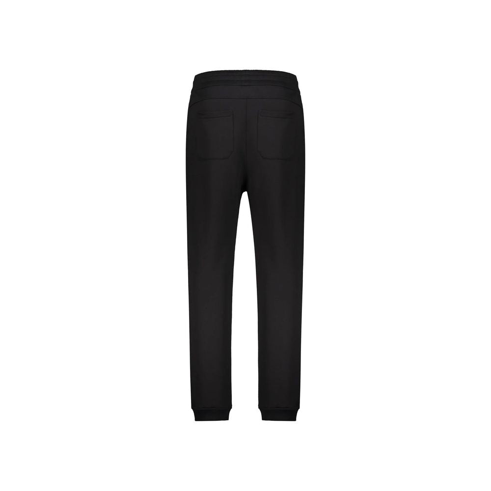 Black Cotton Joggers