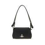 Textured Polyurethane Orb Shoulder Bag