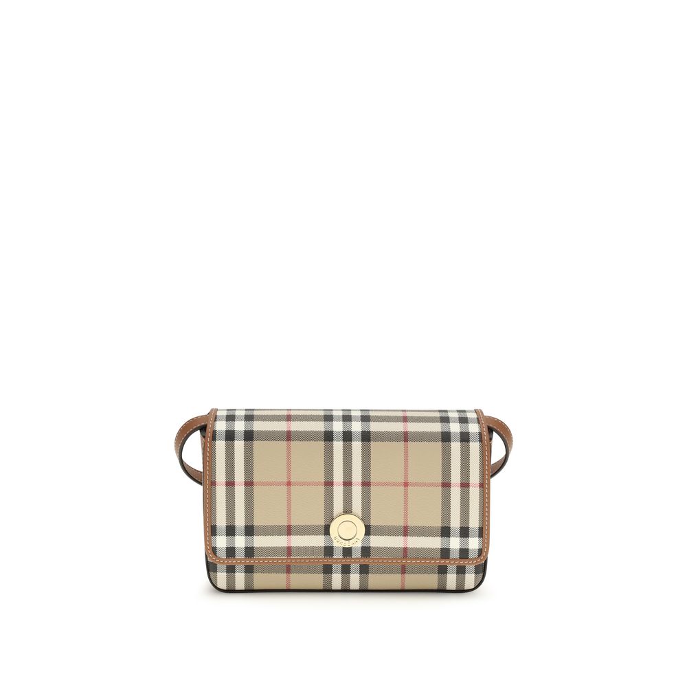 Mini Hampshire Beige Check Shoulder Bag