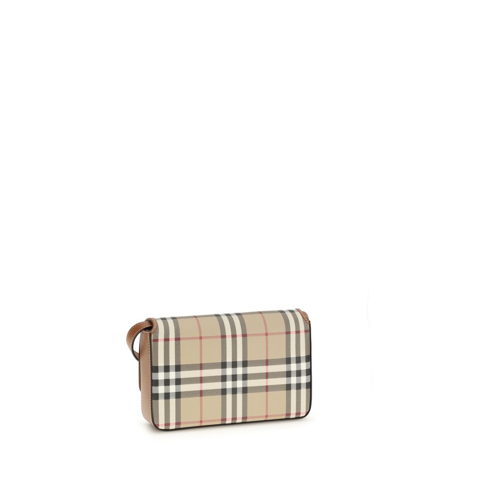 Mini Hampshire Beige Check Shoulder Bag