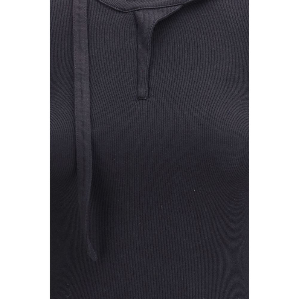 T Iara LS Ribbed Cotton Long Sleeve Top